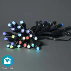 Nedis Smart Belysning|Utendørs Belysning|SmartLife Lyslenke RGB+ 10,8 m