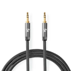 Nedis Lyd- & Videokabler|Stereolydkabel 3,5 mm hann til hann 5 m