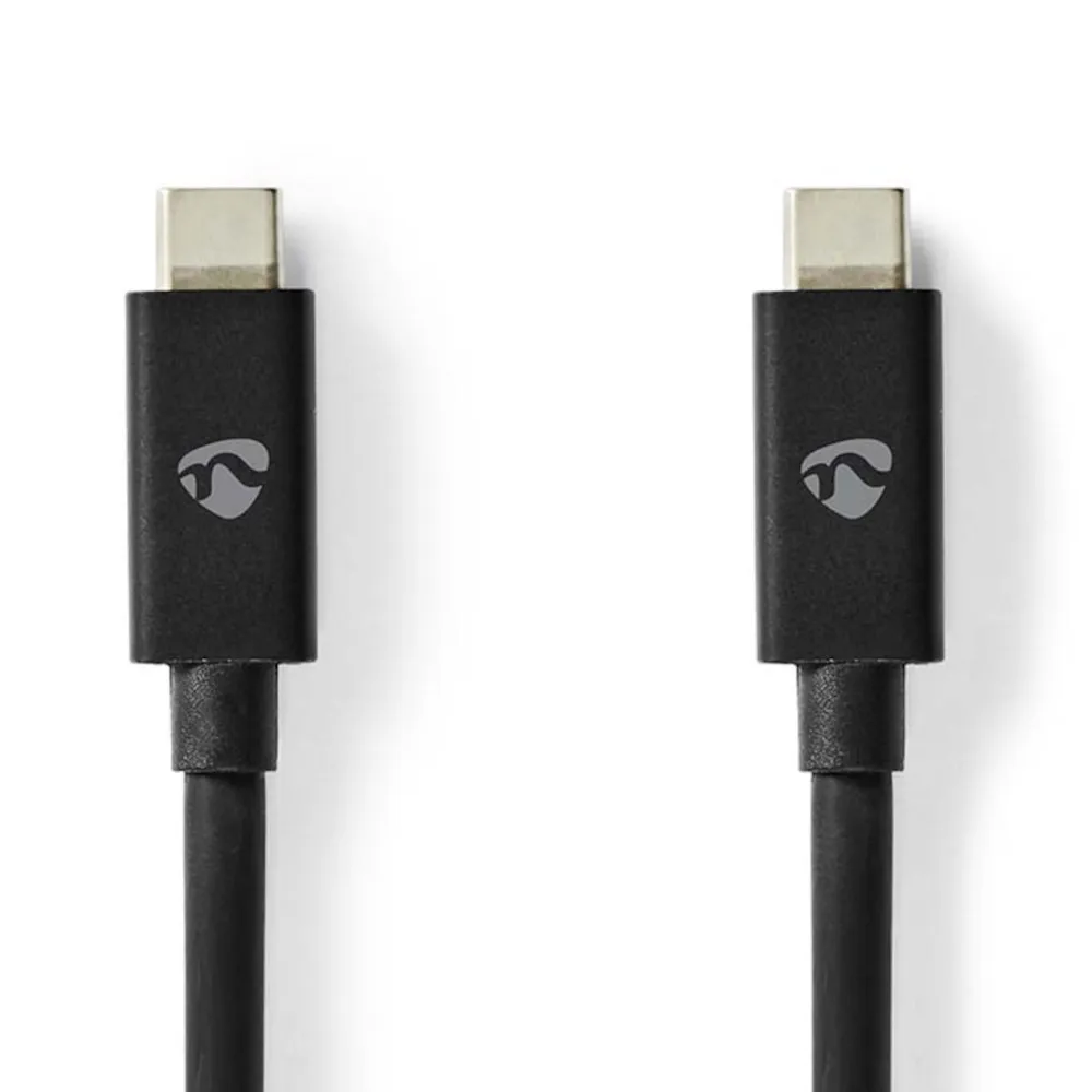 Nedis Kabler Og Adaptere|Mac-Tilbehør|USB-C 4.0 Gen 3x2-kabel 1 m