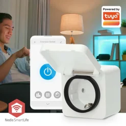 Nedis Fjernstrømbryter|Smarte Sensorer|Zigbee Fjernstrømbryter for utendørsbruk 3680 W