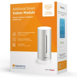 Netatmo Termometer Og Hygrometere|Ekstra innendørssensor til Weather Station