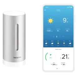Netatmo Termometer Og Hygrometere|Ekstra innendørssensor til Weather Station