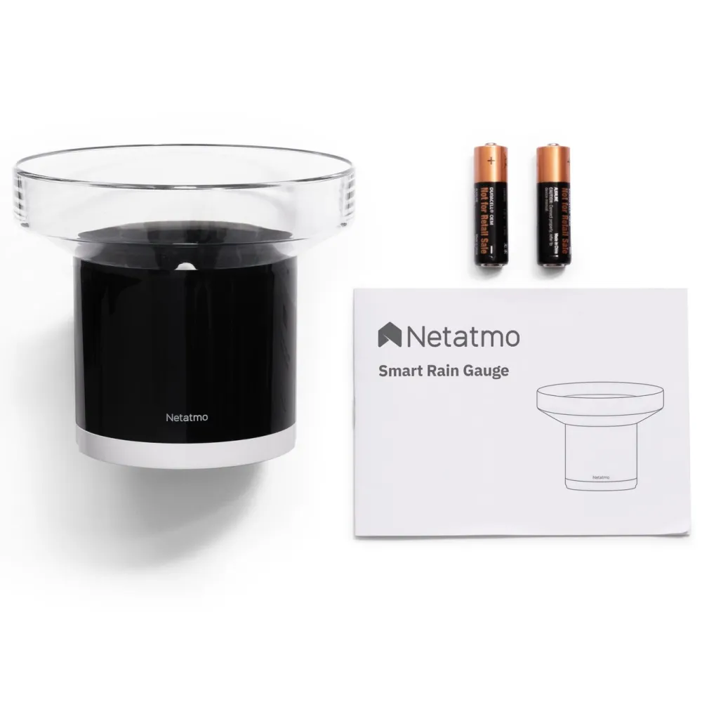 Netatmo Termometer Og Hygrometere|Værstasjoner|Regnsensor for værstasjon