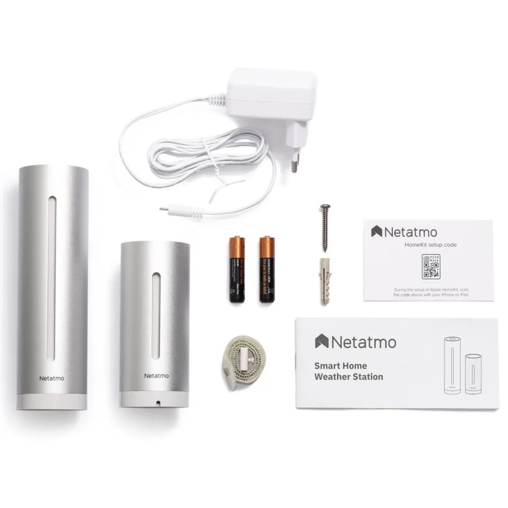 Netatmo Termometer Og Hygrometere|Værstasjoner|Weather Station Smart værstasjon