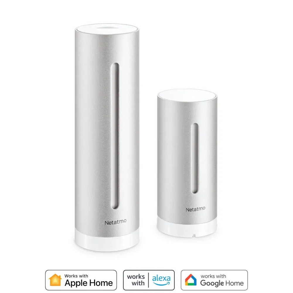 Netatmo Termometer Og Hygrometere|Værstasjoner|Weather Station Smart værstasjon