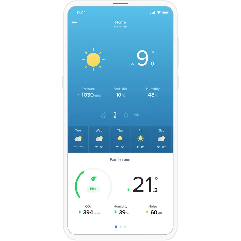 Netatmo Termometer Og Hygrometere|Værstasjoner|Weather Station Smart værstasjon