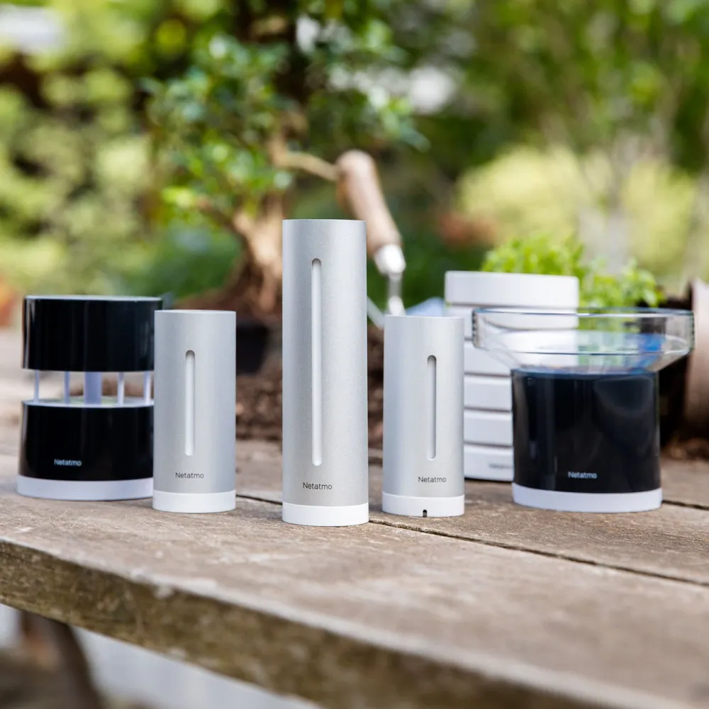 Netatmo Termometer Og Hygrometere|Værstasjoner|Weather Station Smart værstasjon