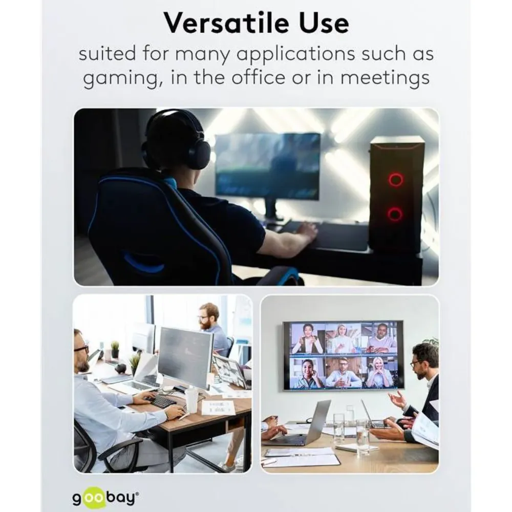 Kjell Nettverkskabler|Usb-A & B-Kabler|Nettverkskabel med USB-tilkobling USB-A 2 m
