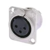 Neutrik Lyd- & Videokabler|Kabler For Lyd|XLR-hunn for kabinett, 3-polet