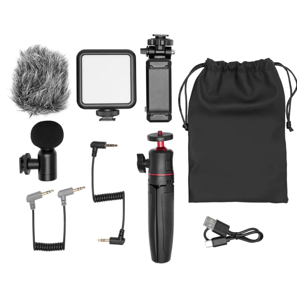 Nikabe Foto Og Video|L4 Portabelt sett for vlogging