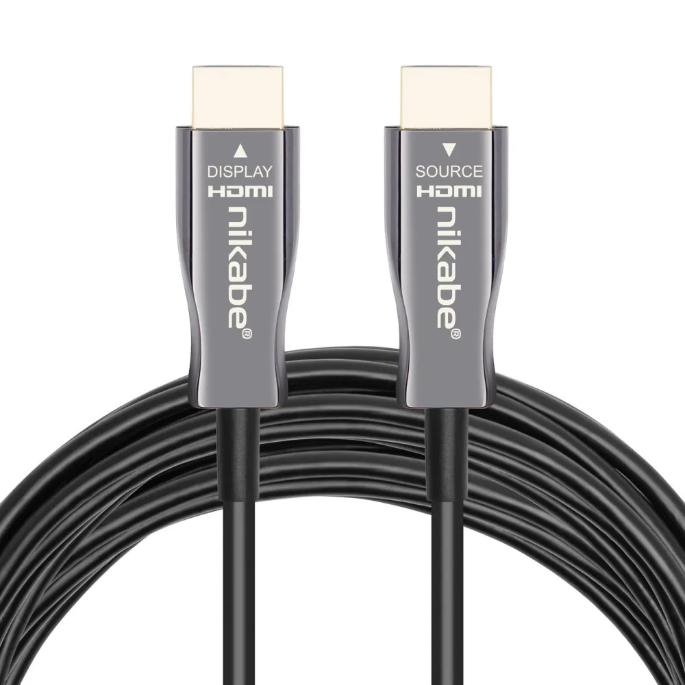 Nikabe Hdmi|Kabler Og Adaptere|Optisk Ultra High Speed HDMI 2.1-kabel 20 m