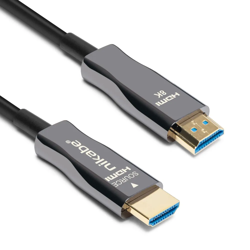 Nikabe Hdmi|Kabler Og Adaptere|Optisk Ultra High Speed HDMI 2.1-kabel 20 m