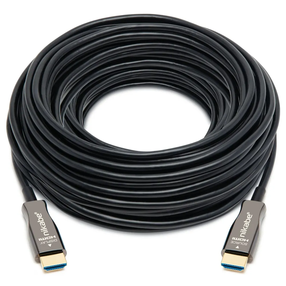 Nikabe Hdmi|Kabler Og Adaptere|Optisk Ultra High Speed HDMI 2.1-kabel 20 m