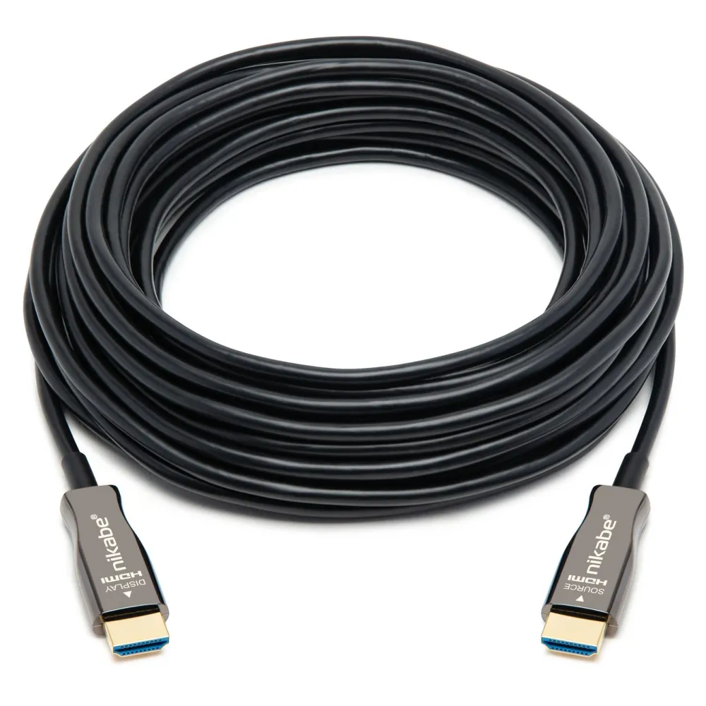 Nikabe Hdmi|Kabler Og Adaptere|Optisk Ultra High Speed HDMI 2.1-kabel 10 m