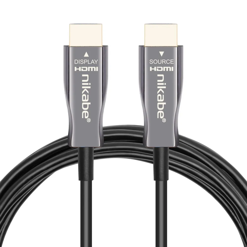 Nikabe Hdmi|Kabler Og Adaptere|Optisk Ultra High Speed HDMI 2.1-kabel 10 m