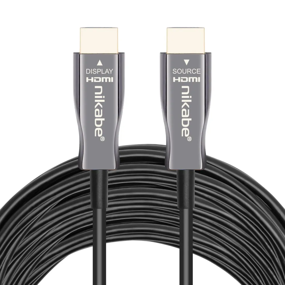 Nikabe Hdmi|Kabler Og Adaptere|Optisk Ultra High Speed HDMI 2.1-kabel 30 m