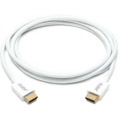 Nikabe Hdmi|Kabler Og Adaptere|Ultra Slim HDMI-kabel med 8K-støtte - Hvit 2 m