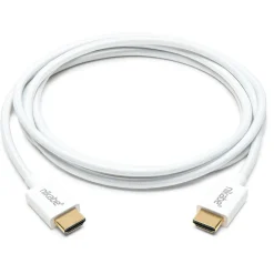 Nikabe Hdmi|Kabler Og Adaptere|Ultra Slim HDMI-kabel med 8K-støtte - Hvit 2 m
