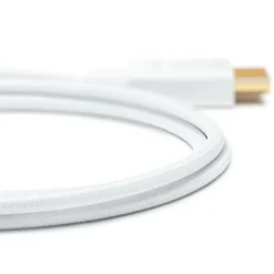 Nikabe Hdmi|Kabler Og Adaptere|Ultra Slim HDMI-kabel med 8K-støtte - Hvit 1 m