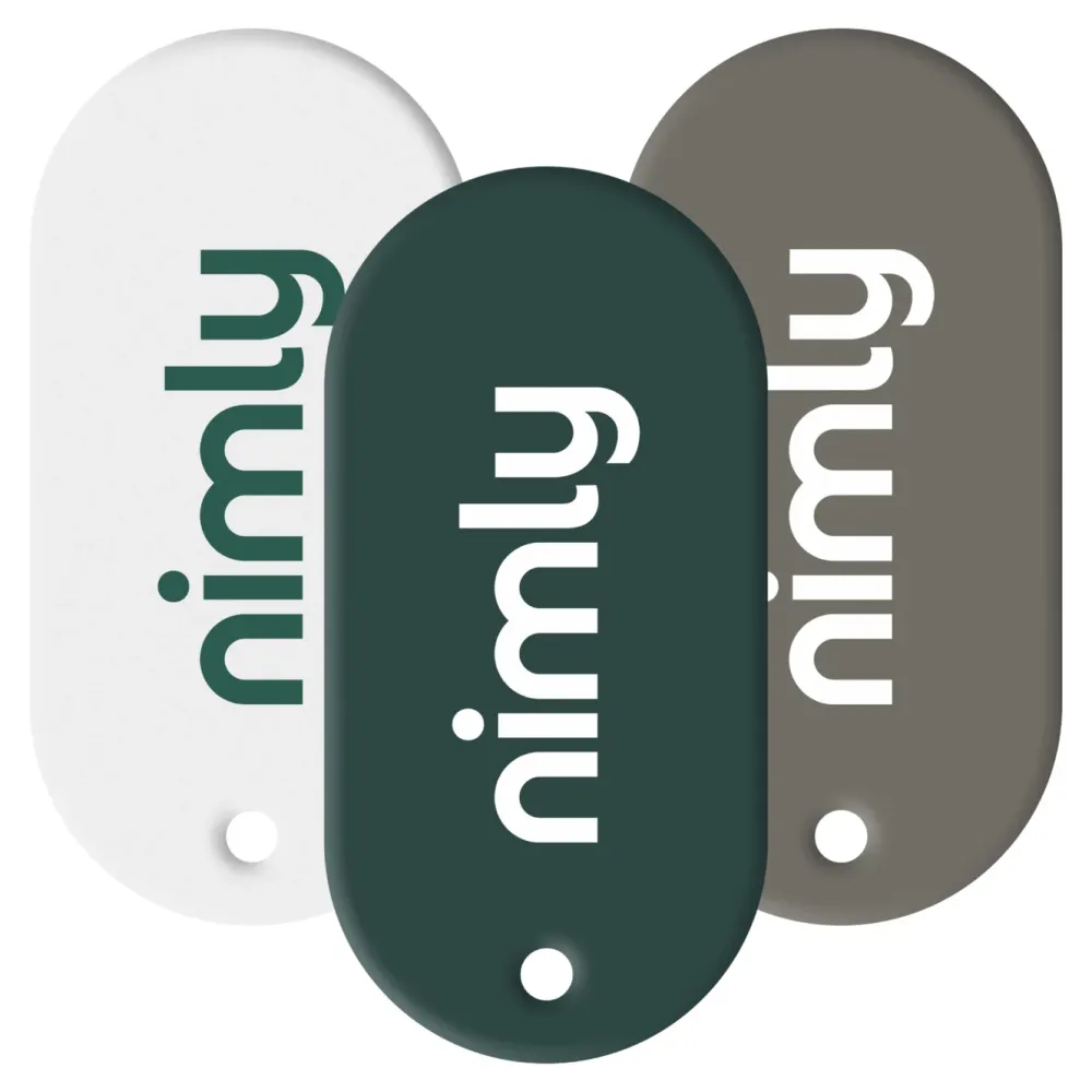 Nimly Låser|Smarte Lås|RFID-brikker til elektronisk dørlås 3-pk.