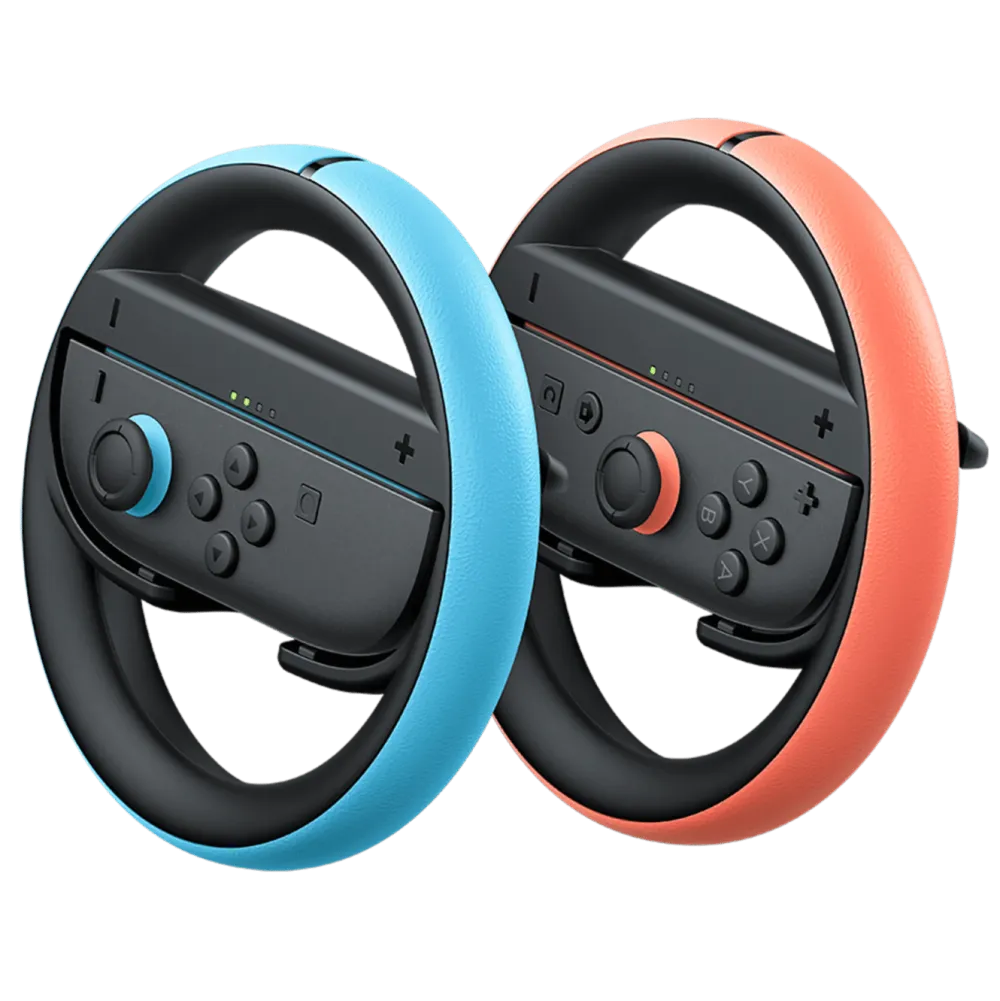 Nintendo Håndkontroller|Skjermbeskytter Og Deksel|Joy Con 2 Wheel Pair