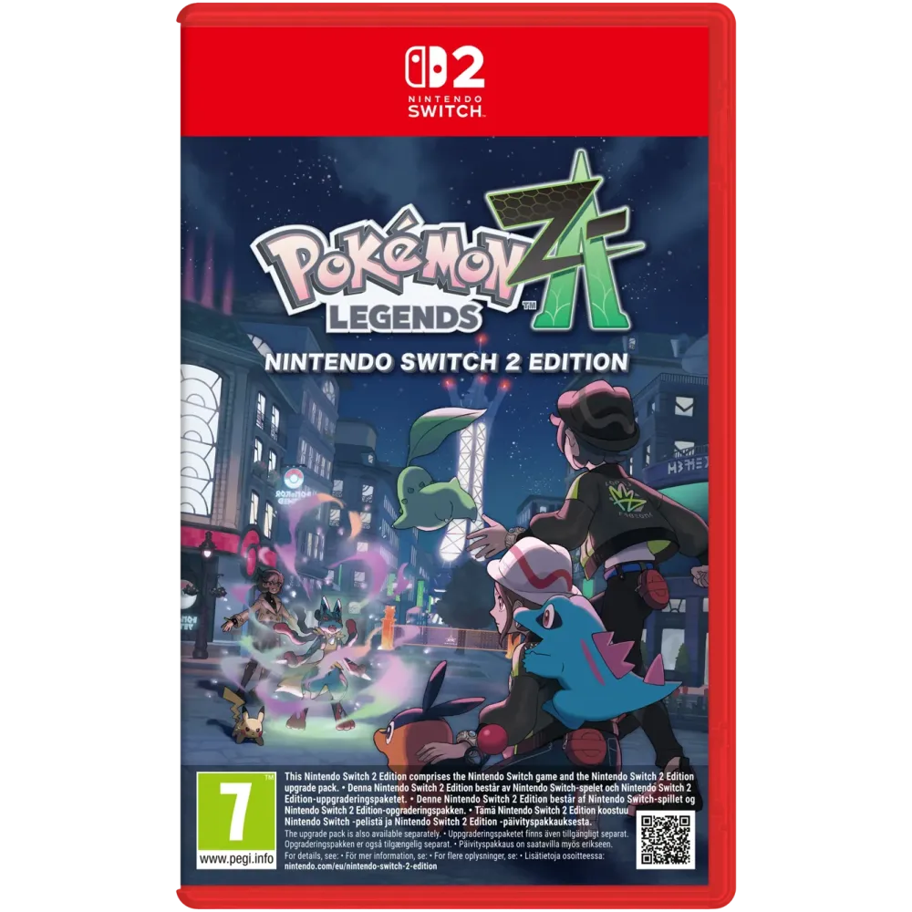 Nintendo Spillkonsoll|Switch 2 Spillkonsoll 7,9" med Pokémon Legends: Z-A Bundle