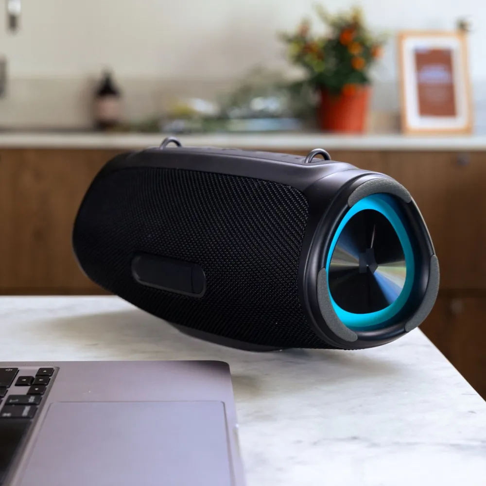 Nomadelic Høyttaler|Stemmeassistenter|Boombox Loud 711 Bluetooth-høyttaler 60W