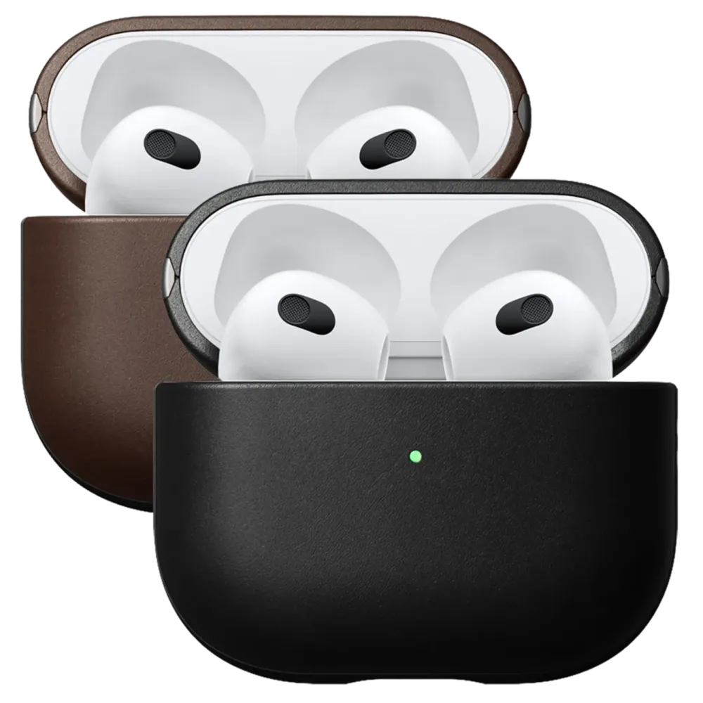 Nomad Hodetelefoner Og Hodesett|Modern Leather Case for Airpods Series 3 (2021)