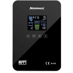 Nordmax Solceller Og Strømforsyning|MPPT Regulator med Bluetooth 20 A