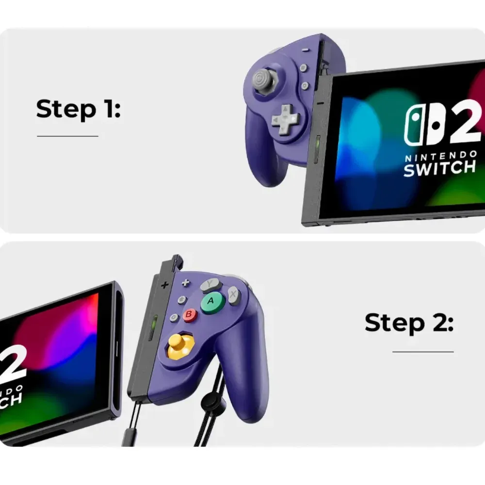 NYXI Håndkontroller|Joy-Con-adapter for Nintendo Switch 2