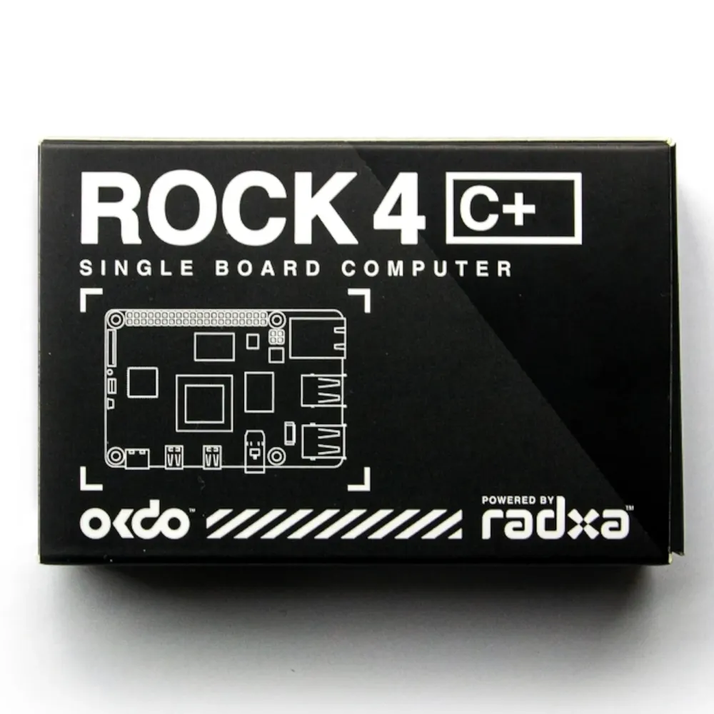 OKdo Ettkortsdatamaskin|Radxa Rock 4C+ Innovation kit 4 GB RAM