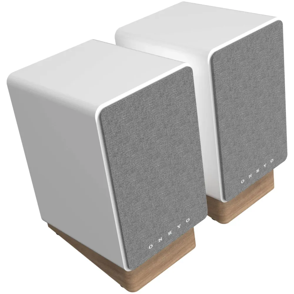 ONKYO Høyttaler|Datahøyttaler|GX-30ARC aktive studiohøyttalere Hvit