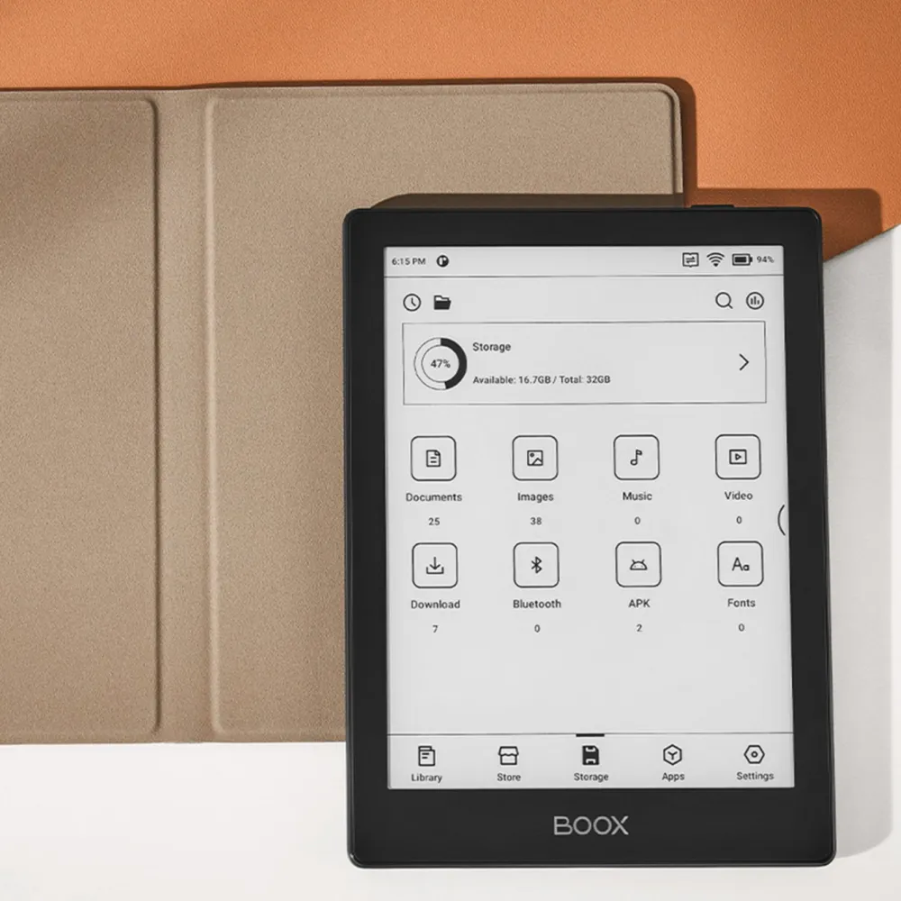 Onyx Boox Lese & Nettbrett|Magnetisk etui for Go 6