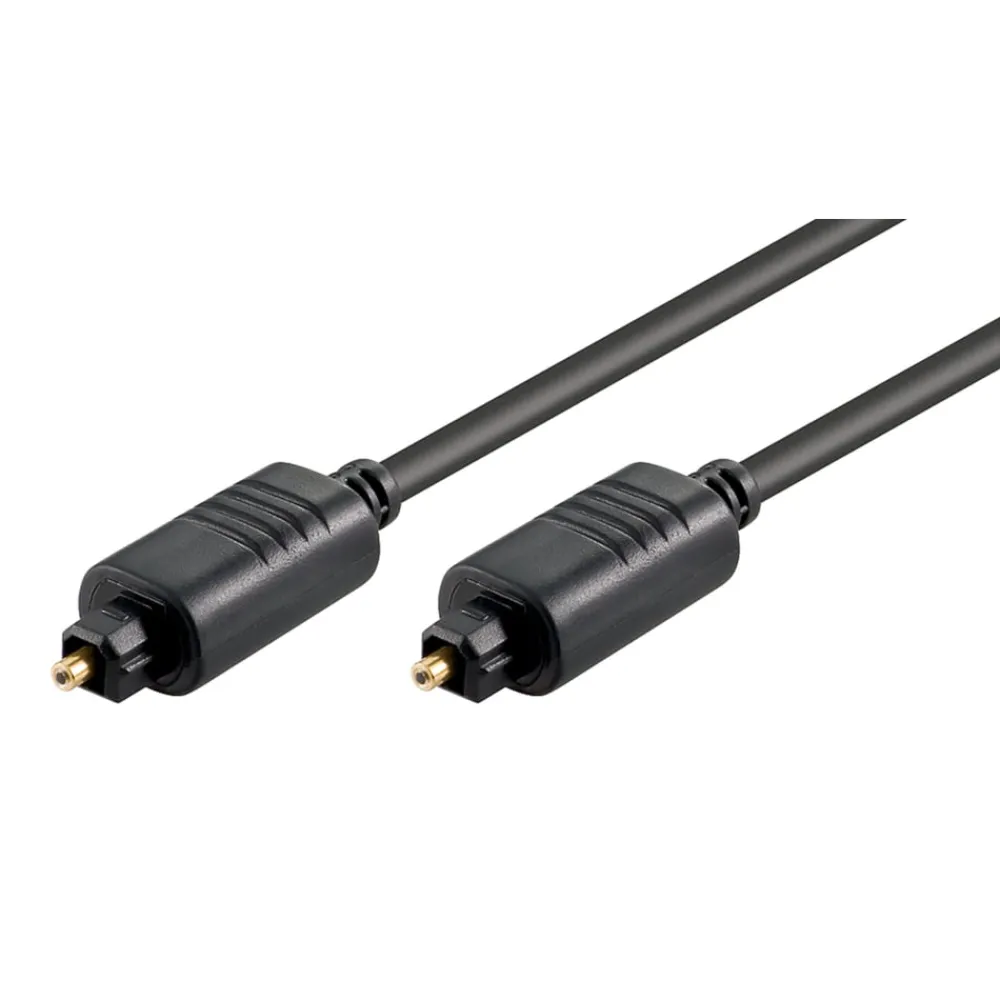 Kjell Lyd- & Videokabler|Optisk Toslink-kabel 2 m