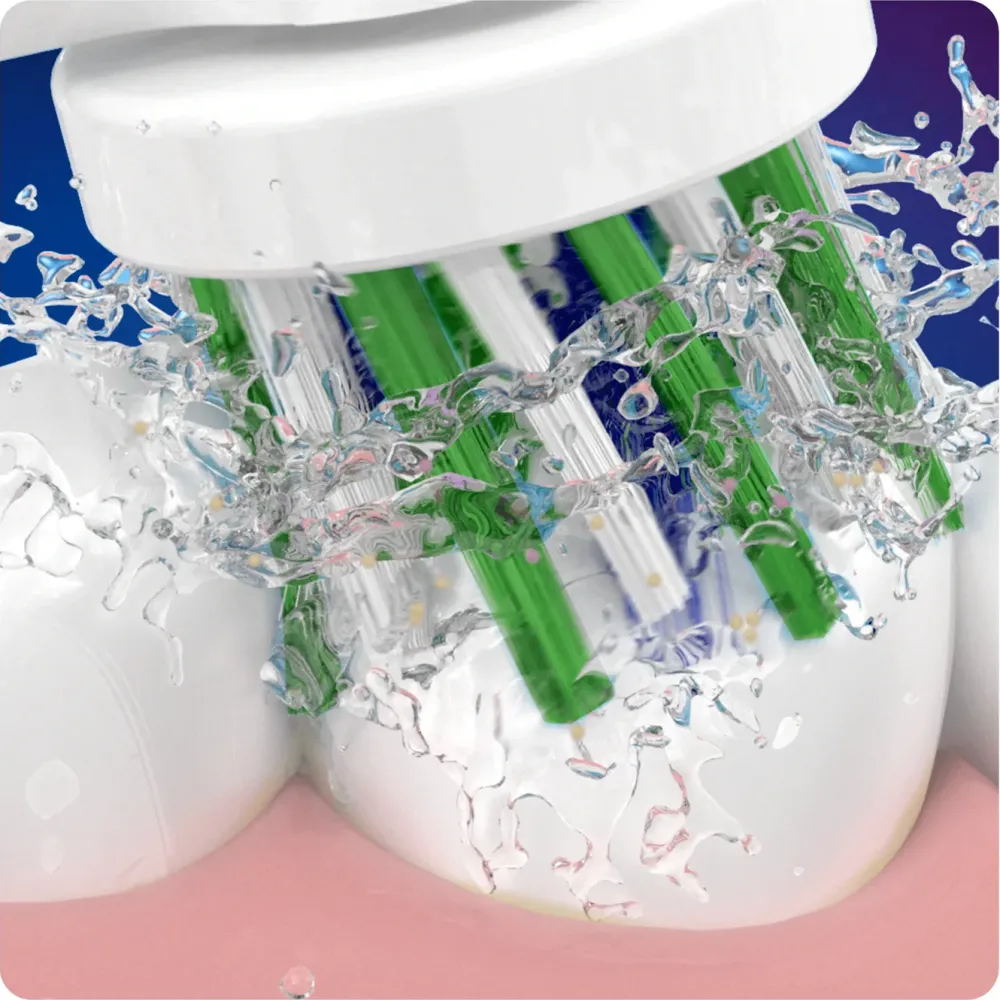 Oral-B Kropp Og Helse|CrossAction Tannbørstehode 3-pk.