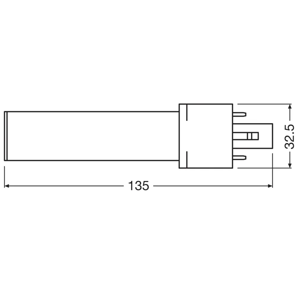 Osram Lyskilder|LED-kompaktlysrør G23 360 lm