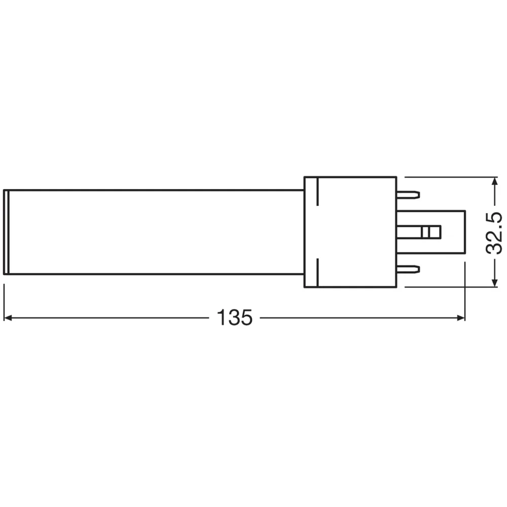 Osram Lyskilder|LED-kompaktlysrør G23 360 lm