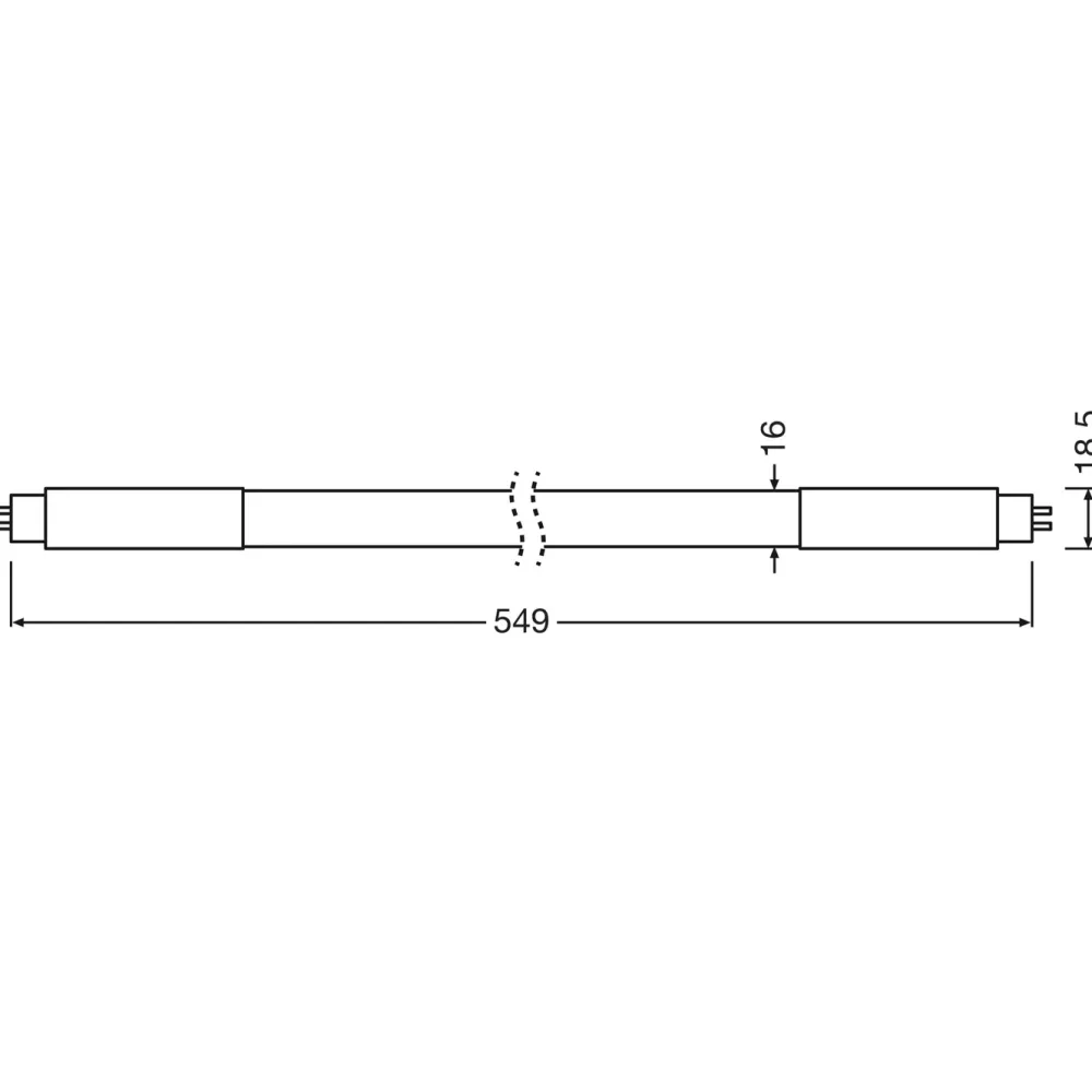 Osram Lyskilder|LED-lysrør T5 (G5) 900 lm