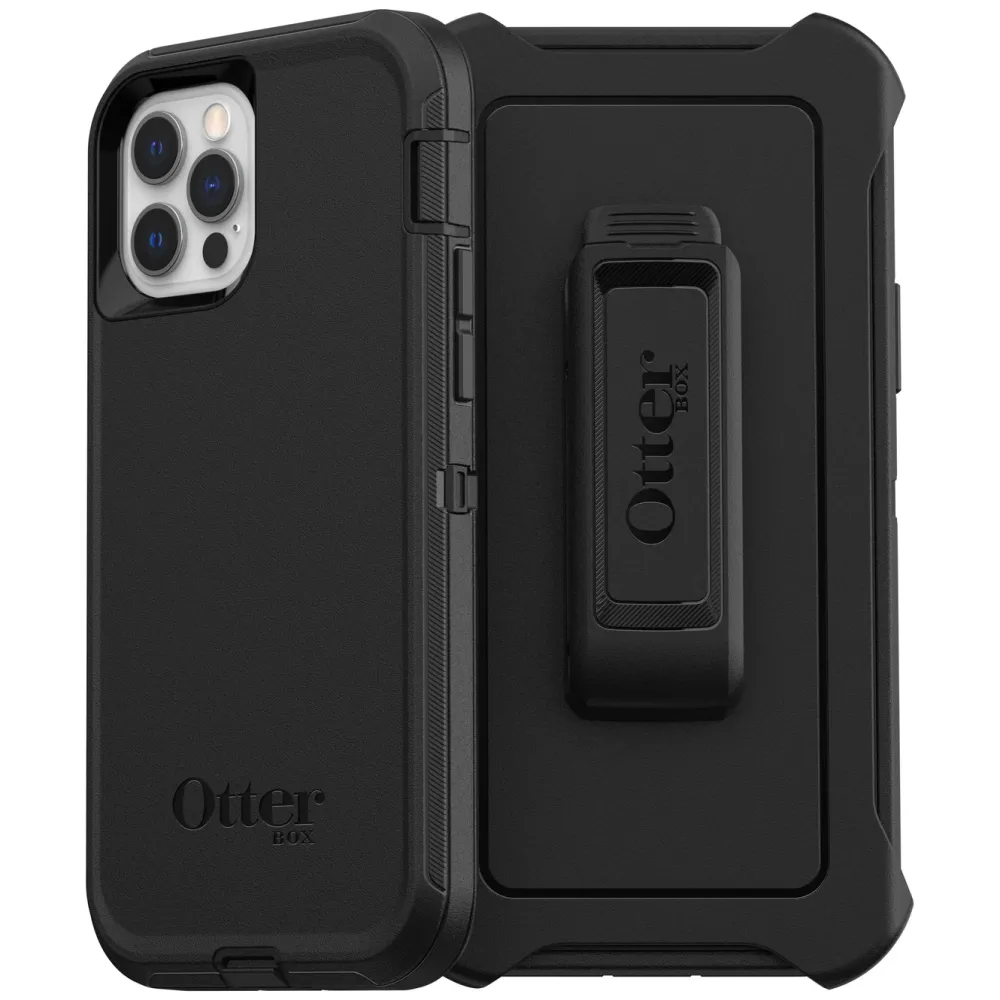 Otterbox Iphone-Tilbehør|Defender Robust deksel for iPhone 12 og 12 Pro