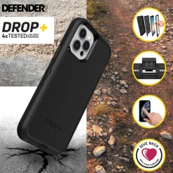 Otterbox Iphone-Tilbehør|Defender Robust deksel for iPhone 12 og 12 Pro
