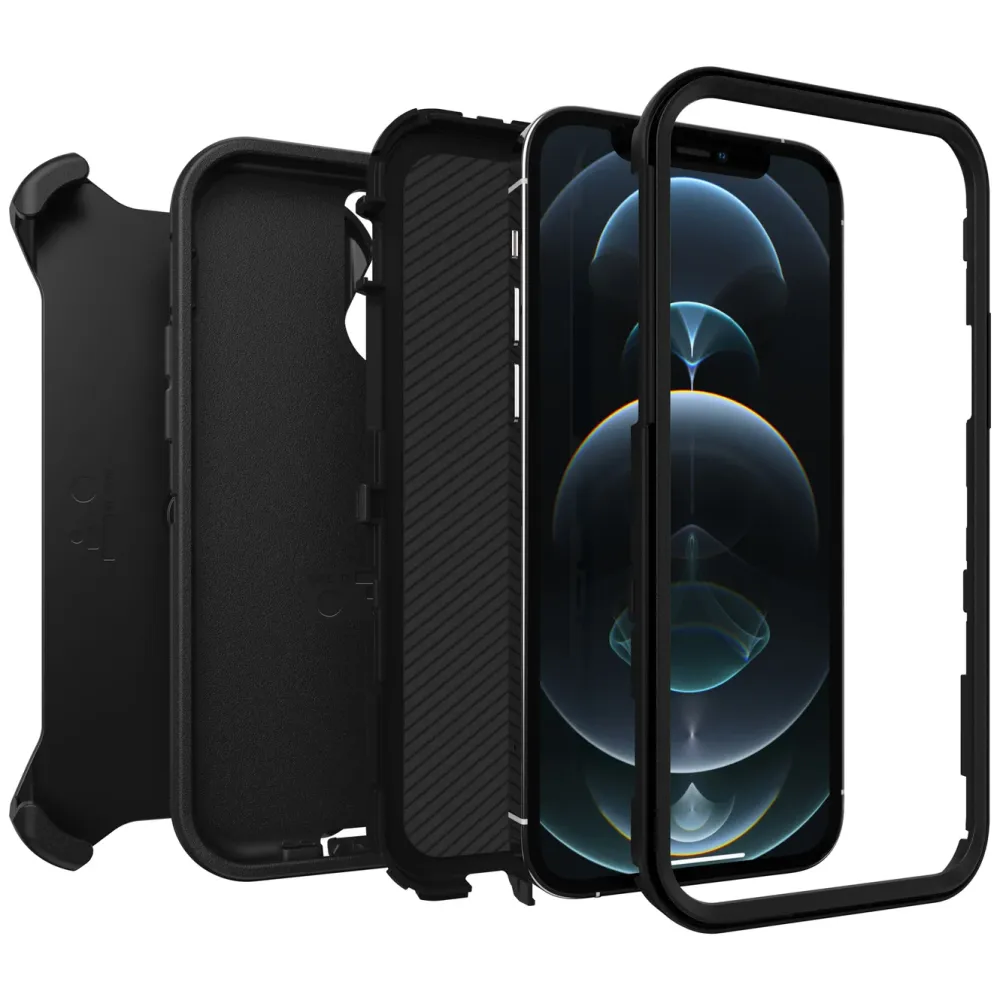 Otterbox Iphone-Tilbehør|Defender Robust deksel for iPhone 12 og 12 Pro
