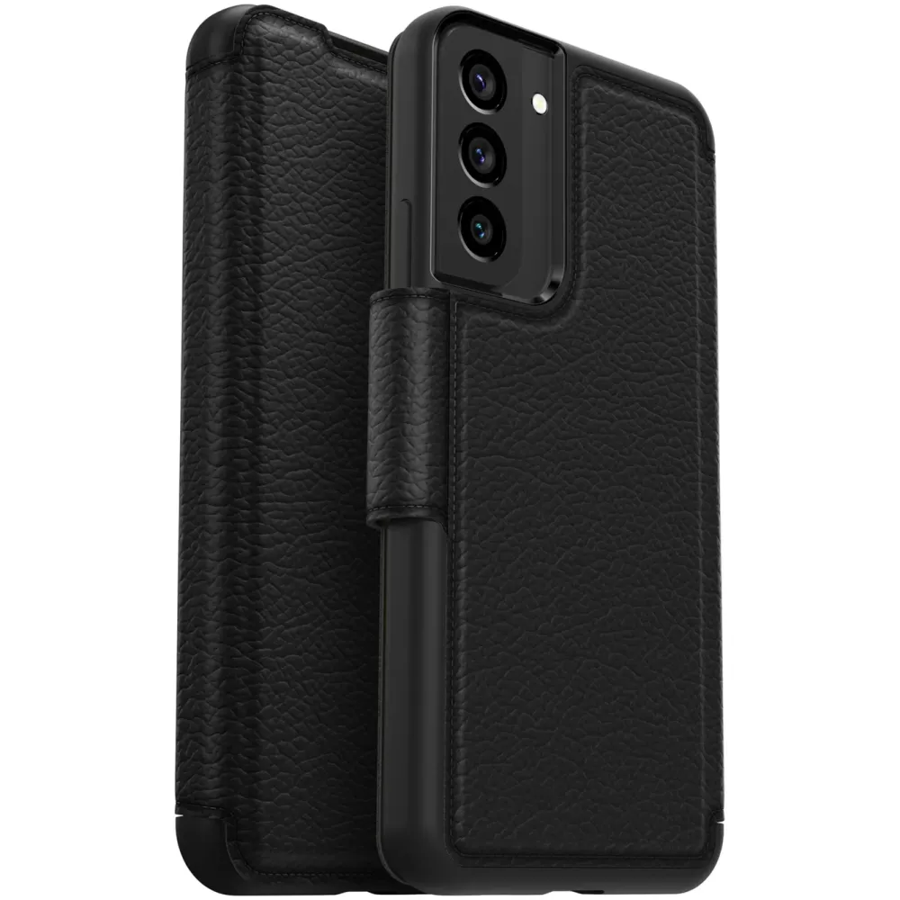 Otterbox Mobildeksler & Etui|Strada Etui i skinn for Galaxy S22 Plus