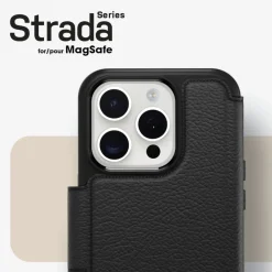Otterbox Iphone-Tilbehør|Strada med Magsafe for iPhone 15 Pro