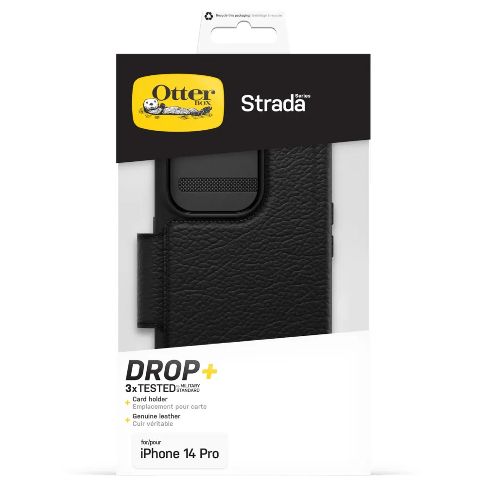 Otterbox Iphone-Tilbehør|Strada Robust mobiletui for iPhone 14 Pro