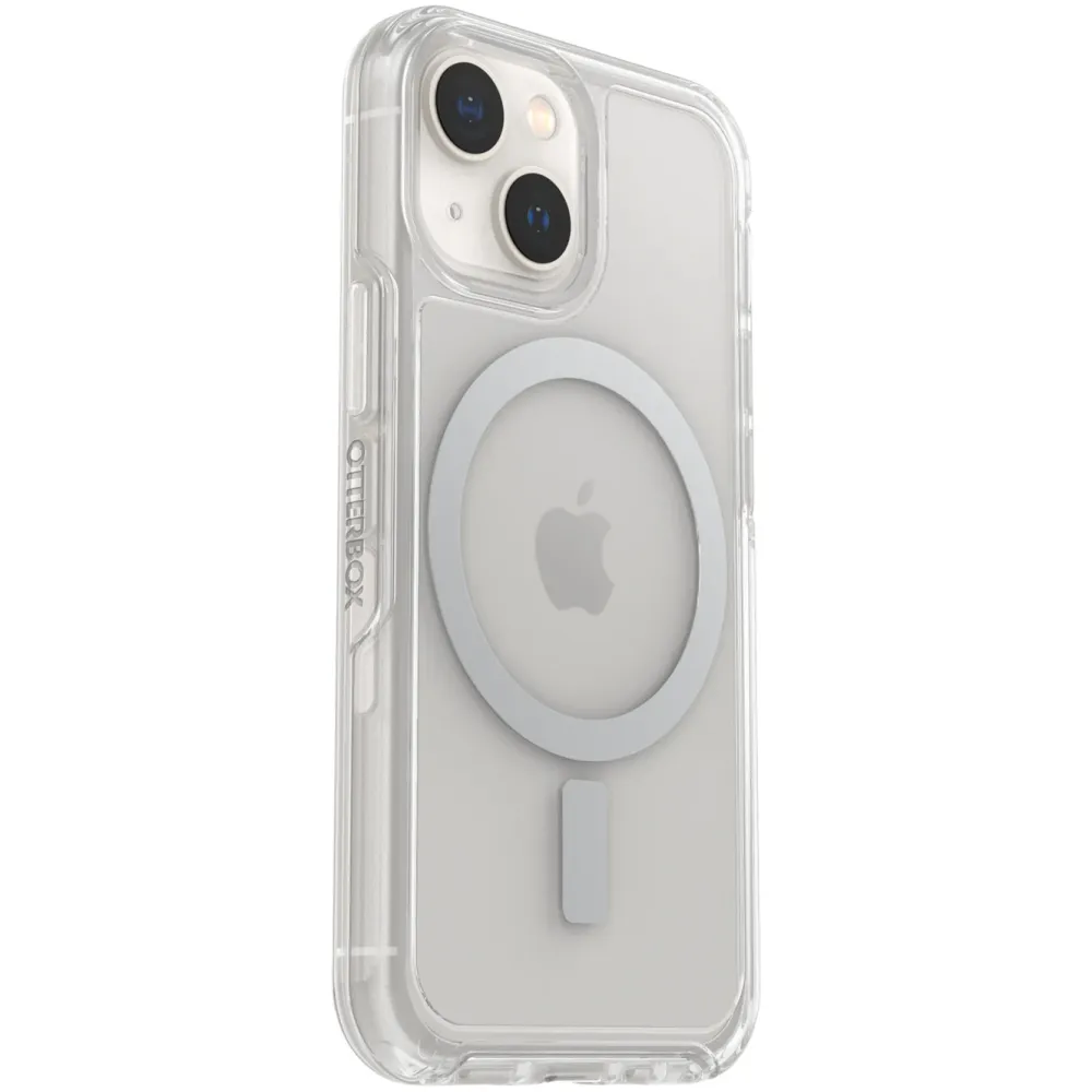 Otterbox Iphone-Tilbehør|Symmetry Plus Robust deksel for iPhone 13 Mini Gjennomsiktig