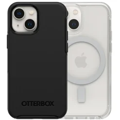 Otterbox Iphone-Tilbehør|Symmetry Plus Robust deksel for iPhone 13 Mini Gjennomsiktig