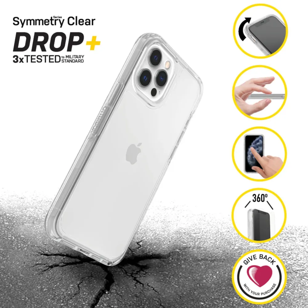Otterbox Iphone-Tilbehør|Symmetry Robust deksel for iPhone 12 og 12 Pro