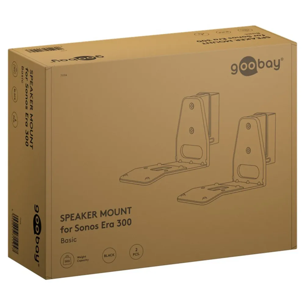 Kjell Høyttaler|2-pakke Høyttalerfeste for Sonos Era 300