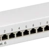 Kjell Tilbehør Og Installasjon|Kabler For Nettverk|Patchpanel 12 porter Cat. 6