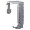 Kjell Datatilbehør|Ergonomi|PC-holder for montering i bord eller vegg - Sølv